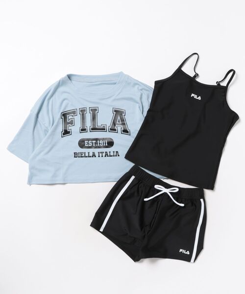 セール】【FILA/フィラ】キッズ水着3点セット 水陸両用Tシャツ