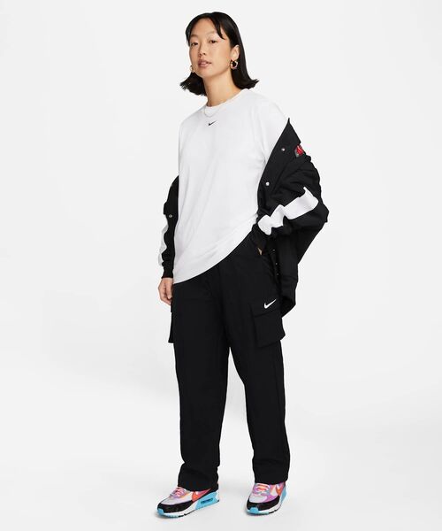 NIKE（ナイキ）の「ナイキ スポーツウェア ウィメンズ Tシャツ / Nike Sportswear Women's T-Shirt FD4150-100 White（Tシャツ/カットソー・レディース・ホワイト・XS/S/M/L/XL）」の22枚目の写真
