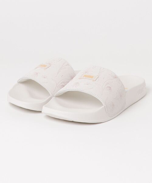 PUMA(プーマ)の「プーマ PUMA リードキャット2.0 クラフテッド フラワー(サンダル・レディース・ホワイト×ピンク・23.0cm/24.0cm/25.0cm/26.0cm)」の5枚目の写真