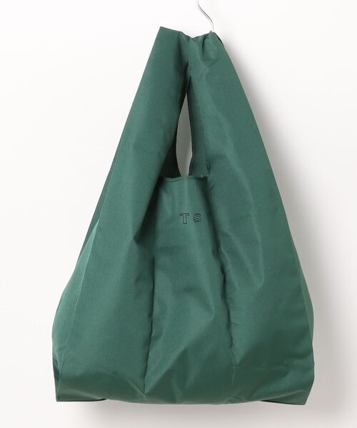 TODAY'S SPECIAL（トゥデイズスペシャル）の「【TODAY'S SPECIAL】GRID MARCHE BAG M ディープグリーン/371928（エコバッグ/サブバッグ・レディース・グリーン系その他・FREE）」の4枚目の写真
