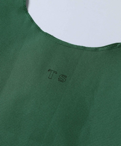 TODAY'S SPECIAL（トゥデイズスペシャル）の「【TODAY'S SPECIAL】GRID MARCHE BAG M ディープグリーン/371928（エコバッグ/サブバッグ・レディース・グリーン系その他・FREE）」の3枚目の写真