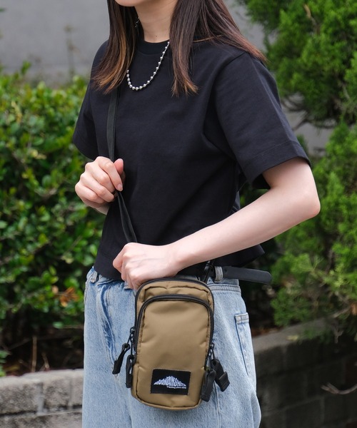 MOUNTAIN SMITH(マウンテンスミス)の「【MOUNTAIN SMITH/マウンテンスミス】dawn mini shoulder/ダウン ミニショルダー(ショルダーバッグ・メンズ・ブラック/ライトブラウン・FREE)」の10枚目の写真