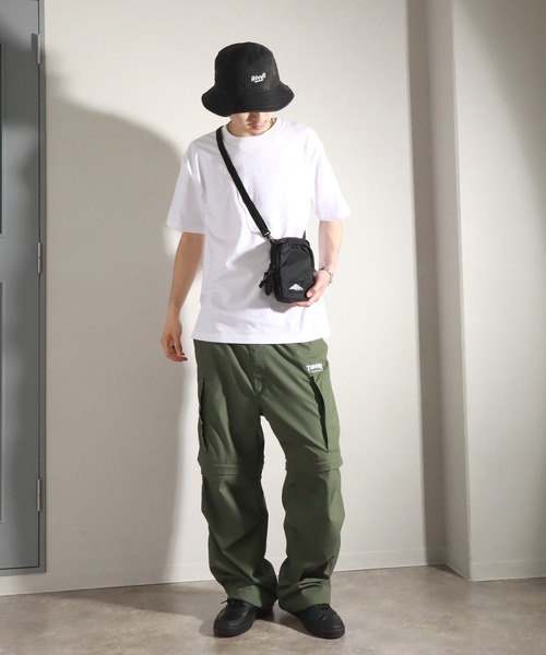 MOUNTAIN SMITH(マウンテンスミス)の「【MOUNTAIN SMITH/マウンテンスミス】dawn mini shoulder/ダウン ミニショルダー(ショルダーバッグ・メンズ・ブラック/ライトブラウン・FREE)」の6枚目の写真