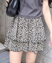 INGNI | レオパードフリルスカパン(スカート)