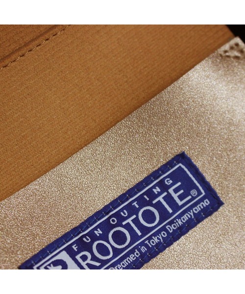 ROOTOTE(ルートート)の「ルートート / 限定 トートバッグ A4 13インチPC 合皮 軽量 肩掛け 自立 LT.ミディアム.レザレット.RTG-A(トートバッグ・レディース・ブラック/シルバー/ブロンズ・FREE)」の22枚目の写真