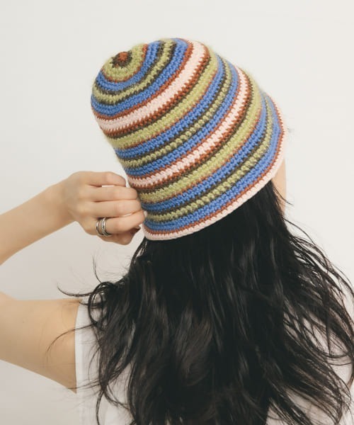 セール】マルチボーダーニットHAT（ニットキャップ/ビーニー）｜KBF