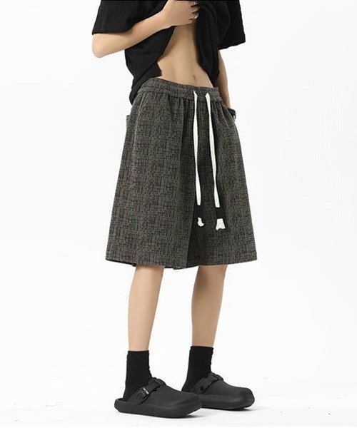 Ressaca(レサーカ)の「ルーズシルエットイージーショートパンツ(その他パンツ・メンズ・カーキ/アイボリー・M/L/XL)」の5枚目の写真