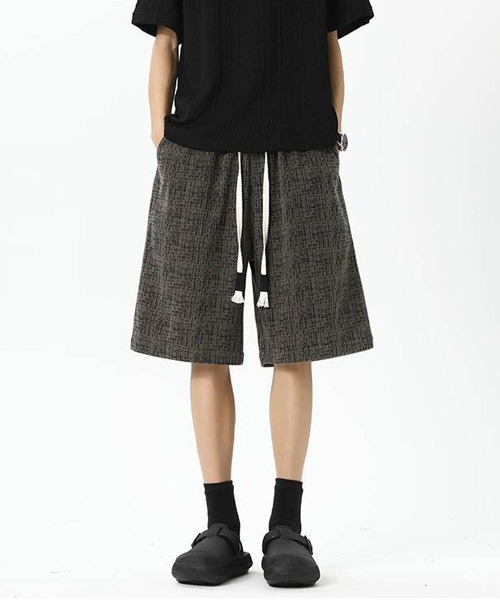 Ressaca(レサーカ)の「ルーズシルエットイージーショートパンツ(その他パンツ・メンズ・カーキ/アイボリー・M/L/XL)」の4枚目の写真