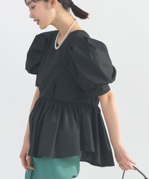 PICCIN PERLA（ピッチンペルラ）の「エアーパフスリーブブラウス（シャツ/ブラウス）」