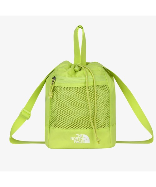 【25SS新作】ノースフェイス ＊メッシュ巾着ミニバッグ＊新品未使用 THE NORTH FACE ショルダーバッグ バッグ 国内未発売 FACE(ザ