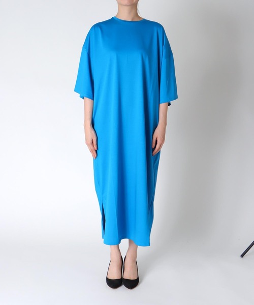 Cepica（セピカ）の「シルクケットスリットワンピース（ワンピース・レディース・ブルー/ブラック・FREE）」の14枚目の写真