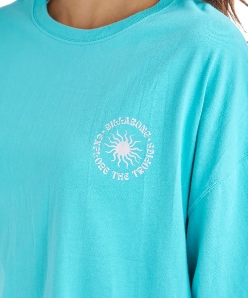 BILLABONG(ビラボン)の「BILLABONG レディース GRAPHIC LOOSE TEE Tシャツ 【2025年夏モデル】/ビラボングラフィック半袖Tシャツ(Tシャツ/カットソー・レディース・オレンジ/オフホワイト/ターコイズブルー/ホワイト・MEDIUM)」の18枚目の写真