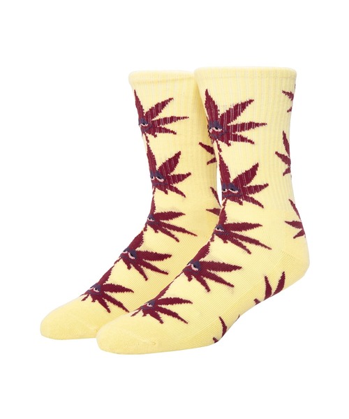 HUF（ハフ）の「GREEN BUDDY PL SOCKS（ソックス/靴下・メンズ・ブラック/イエロー系その他/ホワイト・O/S）」の3枚目の写真