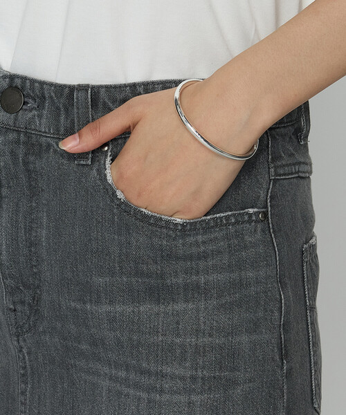 K.T KIYOKO TAKASE(キヨコタカセ)の「コットンデニム/コットンスラブ デニムタイトスカート(スカート・レディース・グレー/ブルー・9号/11号/13号)」の19枚目の写真