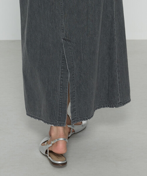 K.T KIYOKO TAKASE(キヨコタカセ)の「コットンデニム/コットンスラブ デニムタイトスカート(スカート・レディース・グレー/ブルー・9号/11号/13号)」の16枚目の写真