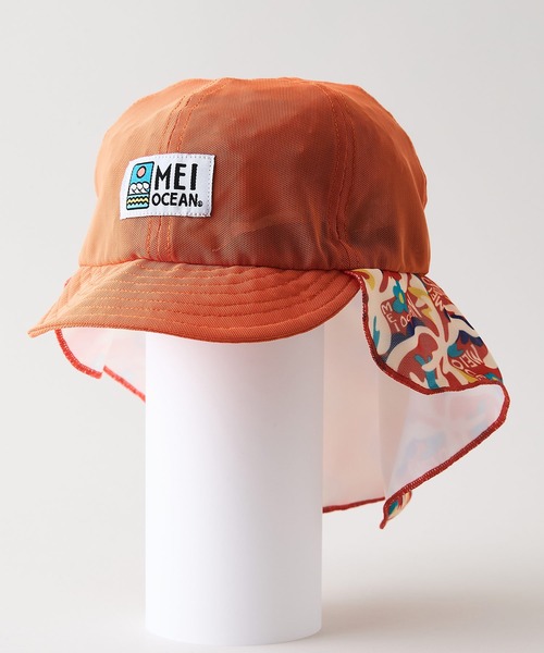セール】【MEI/メイ】水陸両用 タレ付き メッシュキャップ ワン