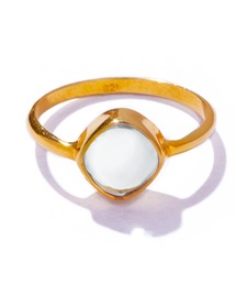 【les bonbon】aura square ring/オーラ スクエア リング
