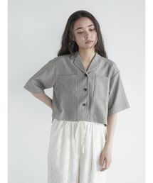 FIKA.（フィーカ）の「Back zip cropped jacket（テーラードジャケット）」