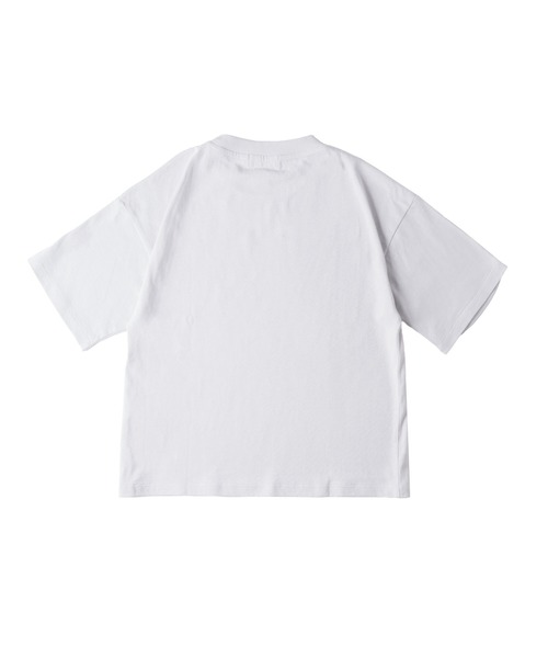KANGOL(カンゴール)の「【EC別注】KANGOL カンゴール ブランド クラシック ロゴ プリント ショート丈 クロップド 半袖 Tシャツ(Tシャツ/カットソー・レディース・ライトグレー/オフホワイト/ブラック・L/M)」の12枚目の写真