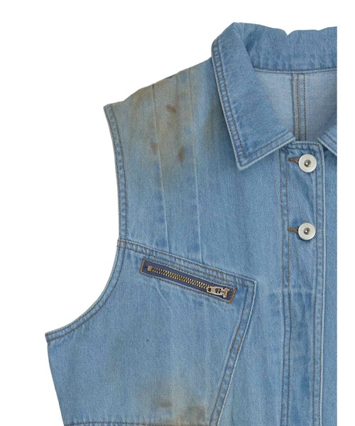 MEDI GRUNGE DENIM WIDE ROMPERS（つなぎ/オールインワン