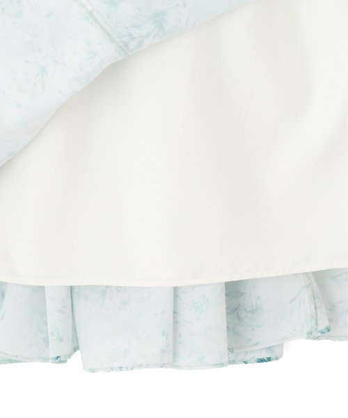 JILLSTUART❤︎フラワープリントフレアスカート フラワープリントフレアスカート｜ジルバイジルスチュアートの
