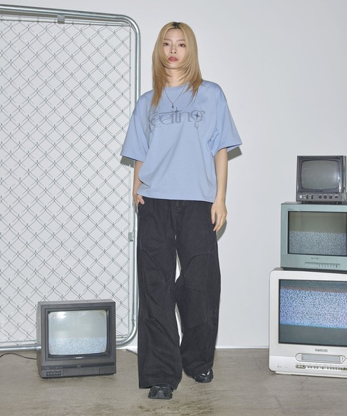 MSG（エムエスジー）の「ツータックウォッシュワイドパンツ【UNISEX】（その他パンツ・メンズ・ブラック/ブラウン・S/M/L）」の7枚目の写真