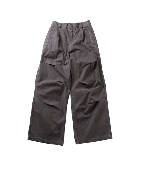 MSG（エムエスジー）の「ツータックウォッシュワイドパンツ【UNISEX】（その他パンツ・メンズ・ブラック/ブラウン・S/M/L）」の18枚目の写真