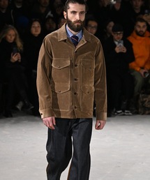 JUNYA WATANABE MAN(W^ix})́uFILSONv W-NAME  COTTON ESTER MACKINAW CRUSER JACKET BROWN(u])