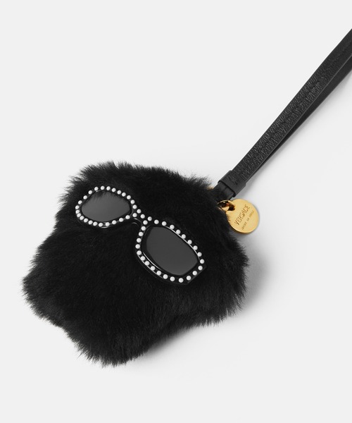 VERSACE ヴェルサーチ メドゥーサ ふわふわ キーチェーン チャーム メドゥーサ ふわふわ キーチェーン チャーム パープル | VERSACE JP