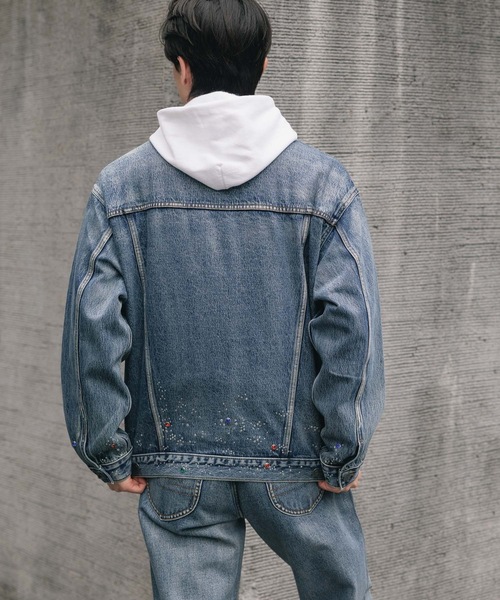 SUPPLIER/サプライヤー Rhinestone Denim Jacket デニムジャケット