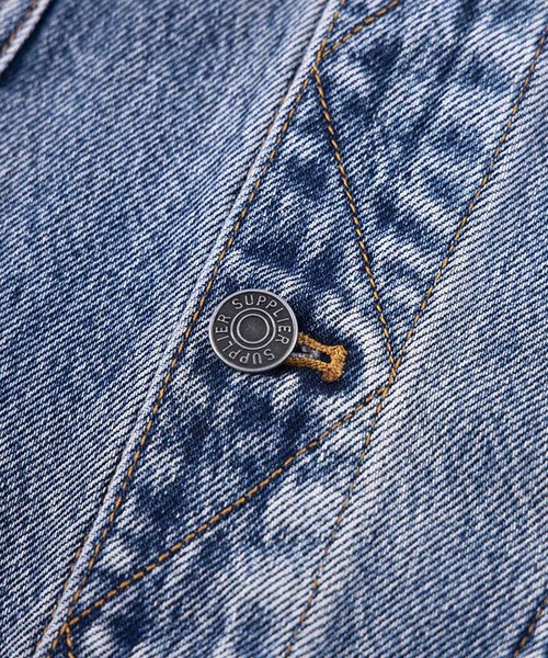 SUPPLIER/サプライヤー Rhinestone Denim Jacket デニム
