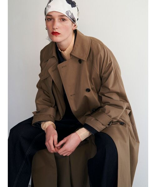 ELENDEEK（エレンディーク）の「ボアライナーセットトレンチコート（トレンチコート・レディース・モカ/アイボリー・01/02）」の5枚目の写真