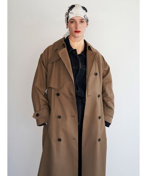 ELENDEEK（エレンディーク）の「ボアライナーセットトレンチコート（トレンチコート・レディース・モカ/アイボリー・01/02）」の6枚目の写真