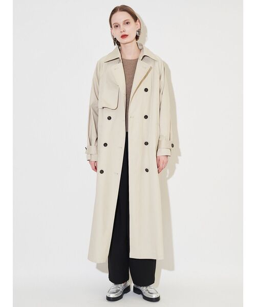 ELENDEEK（エレンディーク）の「ボアライナーセットトレンチコート（トレンチコート・レディース・モカ/アイボリー・01/02）」の10枚目の写真