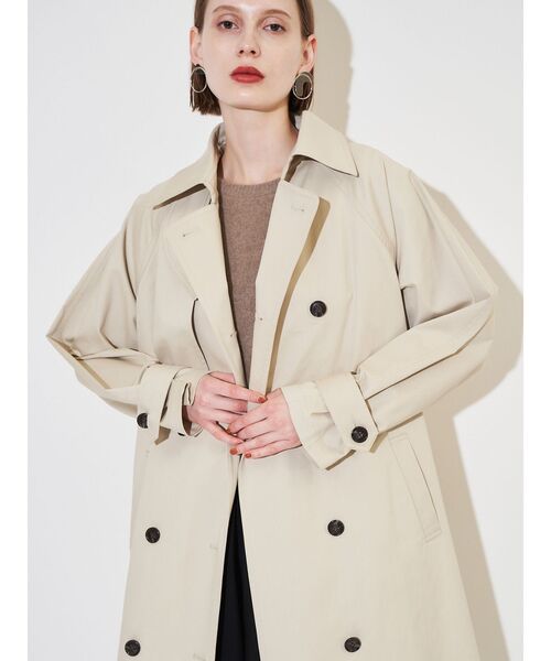 ELENDEEK（エレンディーク）の「ボアライナーセットトレンチコート（トレンチコート・レディース・モカ/アイボリー・01/02）」の11枚目の写真