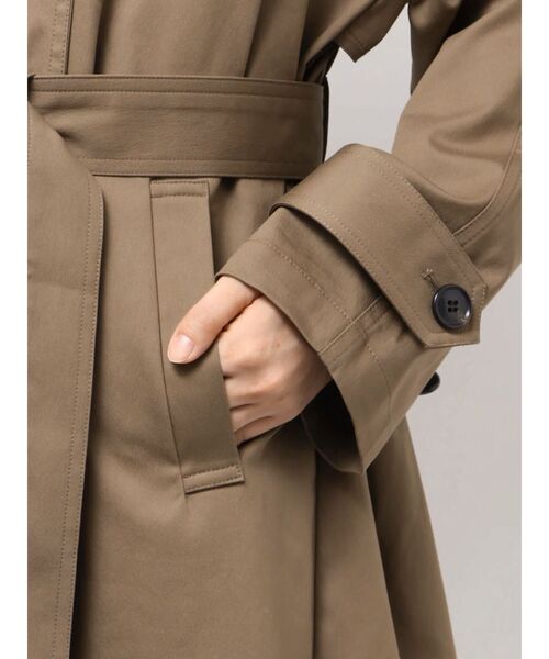 ELENDEEK（エレンディーク）の「ボアライナーセットトレンチコート（トレンチコート・レディース・モカ/アイボリー・01/02）」の19枚目の写真