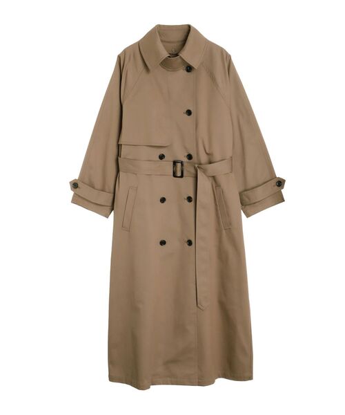 ELENDEEK（エレンディーク）の「ボアライナーセットトレンチコート（トレンチコート・レディース・モカ/アイボリー・01/02）」の3枚目の写真