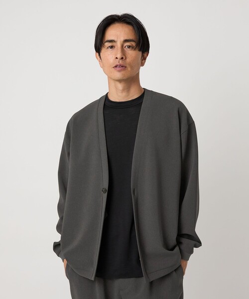 【美品】UNITED ARROWS & SONS カーディガン　BLACK UNITED ARROWS & SONS ユナイテッドアローズ＆サンズ