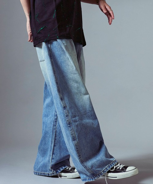 パンツ A$APMODE Relaxed Fit Wide Denim Pants A$APMODE Relaxed Fit Wide Denim Pants - メルカリ
