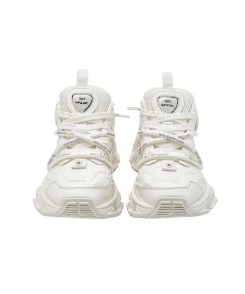NEXT IMPULSIVE(ネクストインプルーシブ)の「【NEXT IMPULSIVE】Impulse Series Dad Shoes / 【ネクストインプルーシブ】ボリュームスニーカー(スニーカー・メンズ・シルバー/ブラック/ブラック×ホワイト/ホワイト・27.0cm/26.5cm/26.0cm/25.5cm/25.0cm/24.5cm/24.0cm/23.5cm)」の8枚目の写真