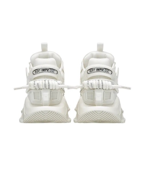 NEXT IMPULSIVE(ネクストインプルーシブ)の「【NEXT IMPULSIVE】Impulse Series Dad Shoes / 【ネクストインプルーシブ】ボリュームスニーカー(スニーカー・メンズ・シルバー/ブラック/ブラック×ホワイト/ホワイト・27.0cm/26.5cm/26.0cm/25.5cm/25.0cm/24.5cm/24.0cm/23.5cm)」の9枚目の写真