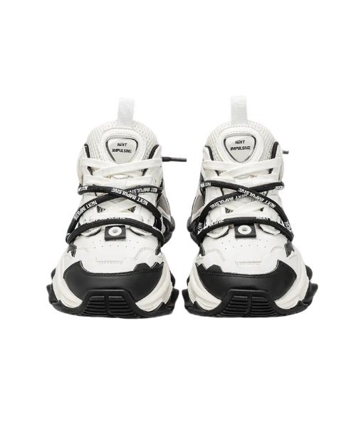 NEXT IMPULSIVE(ネクストインプルーシブ)の「【NEXT IMPULSIVE】Impulse Series Dad Shoes / 【ネクストインプルーシブ】ボリュームスニーカー(スニーカー・メンズ・シルバー/ブラック/ブラック×ホワイト/ホワイト・27.0cm/26.5cm/26.0cm/25.5cm/25.0cm/24.5cm/24.0cm/23.5cm)」の16枚目の写真