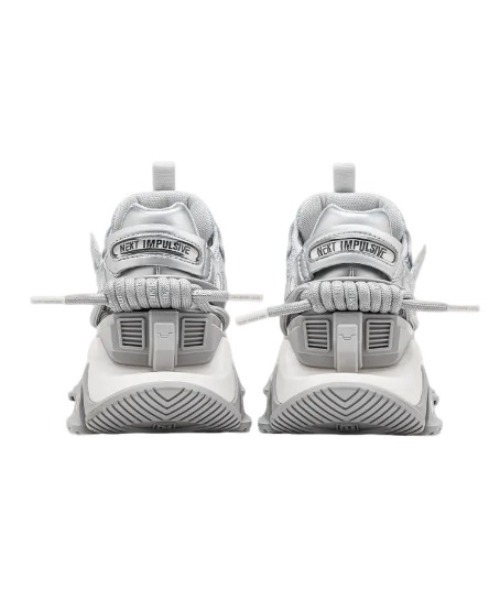 未使用　正規品　あおばくん着用　ネクストインパルシブ　スニーカー　シルバー NEXT IMPULSIVE】Impulse Series Dad Shoes / 【ネクストイン