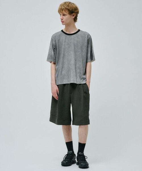 PUBLIC TOKYO（パブリックトウキョウ）の「エッジフェードリンガーT（Tシャツ/カットソー・メンズ・ダークブルー/ブラック・1/2）」の7枚目の写真