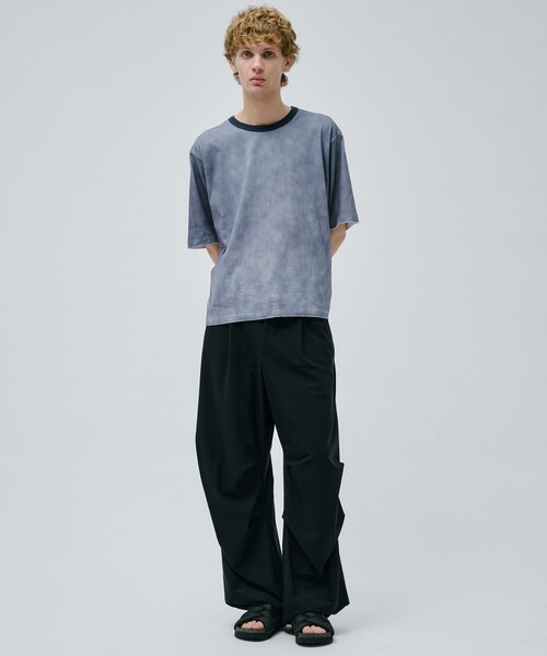 PUBLIC TOKYO（パブリックトウキョウ）の「エッジフェードリンガーT（Tシャツ/カットソー・メンズ・ダークブルー/ブラック・1/2）」の10枚目の写真
