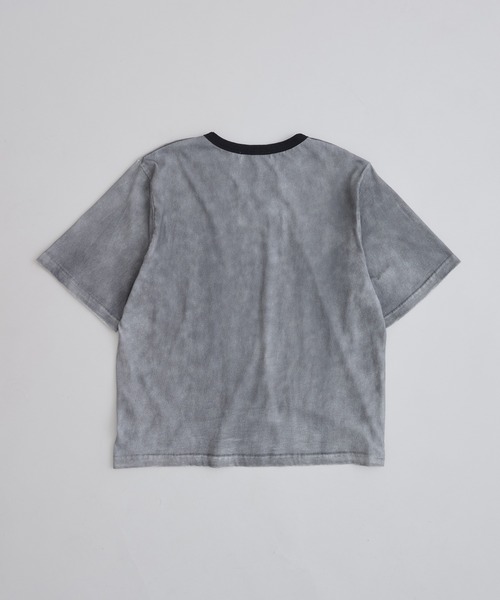 PUBLIC TOKYO（パブリックトウキョウ）の「エッジフェードリンガーT（Tシャツ/カットソー・メンズ・ダークブルー/ブラック・1/2）」の19枚目の写真