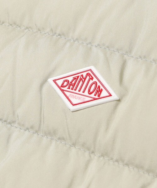 DANTON（ダントン）の「【WEB限定】DANTON / MIDDLE DOWN HOODED COAT（ダウンジャケット/コート・レディース・ライトグレー/ブラック・SMALL/MEDIUM）」の21枚目の写真