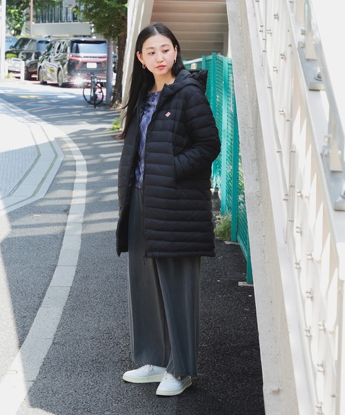WEB限定】DANTON / MIDDLE DOWN HOODED COAT（ダウンジャケット/コート