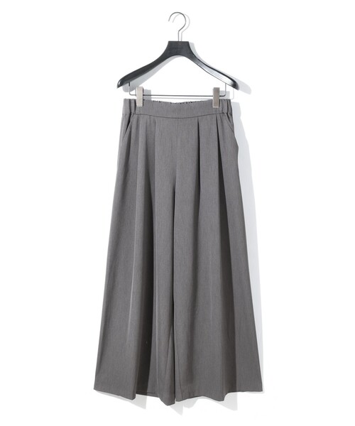 MIDIUMISOLID(ミディウミソリッド)の「MIDIUMISOLID for Ladies ワイドコクーンパンツ(その他パンツ・レディース・ベージュ/ブラック/グレー・FREE)」の3枚目の写真