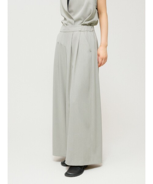 MIDIUMISOLID(ミディウミソリッド)の「MIDIUMISOLID for Ladies ワイドコクーンパンツ(その他パンツ・レディース・ベージュ/ブラック/グレー・FREE)」の10枚目の写真